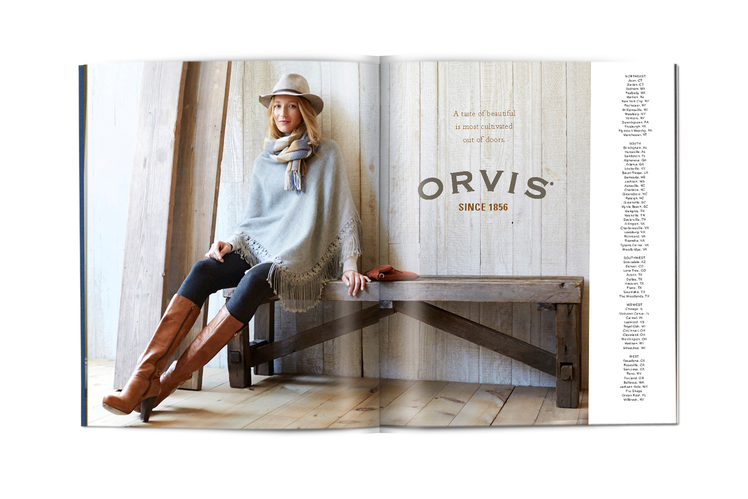 Orvis Holiday Women Advertising