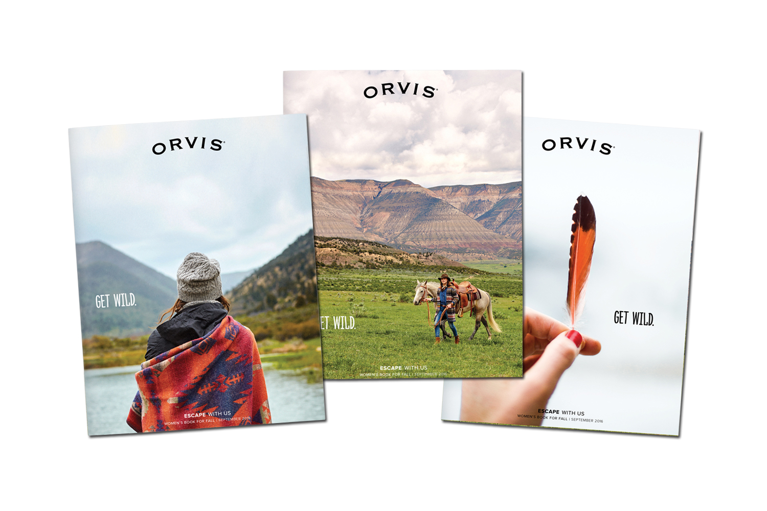 Orvis Fall 2016 Women's Look Book Covers